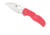 Spyderco Native 5 Lightweight Folding Knife, 2.95in, CPM S30V, Drop Point, Plain Edge, FRN Pink Handle, C41PPN5