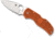 Spyderco Native 5 Sprint Folding Knife, 2.95in, CPM REX45, FRN, Burnt Orange, C41PBORE5