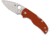 Spyderco Native 5 Sprint Folding Knife, 2.95in, CPM REX45, G10, Burnt Orange, C41GPBORE5