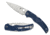 Spyderco Native Chief Folding Knife, 4.02 in, CPM 110V, Blue, Fiberglass Reinforced Nylon, C244PDBL