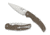 Spyderco Native Chief Folding Knife, 4.09 in, CPM CRU-WEAR Steel, Brown, Micarta, C244MPCW