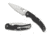 Spyderco Native Chief Folding Knife, 4.09in, CPM S30V, Leaf Blade, Plain Edge, G-10, Black Handle, C244GP