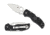Spyderco Native 5 Lightweight Folding Knife, 2.95in, CPM S30V, Drop Point Blade, PlainEdge, FRN Black Handle, C41PBK5
