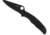 Spyderco Pacific Salt 2 Folding Knife, 3.78in, H-1, FRN, Plain, Black, C91PBBK2