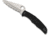 Spyderco Pacific Salt 2 Folding Knife, 3.78in, H-1, FRN, Serrated, Black/Silver, C91SBK2