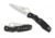 Spyderco Pacific Salt Black FRN Handle, H-1 FE Blade Fold Knife C91PBK