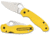 Spyderco Para 3 Salt Lightweight Cpm Magnacut Spyderedge, Yellow, C223SYL