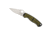 Spyderco Para Military 2 Folding Knife, 3.45in, CPM MagnaCut Stainless Steel, Drop Point Blade, G-10, Black/Yellow Handle, C81GBKYLMCP2
