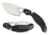 Spyderco Parata G-10 8.09in PlainEdge Folding Knife, Black, C231GP