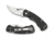 Spyderco Reinhold Rhino Carbon Fiber 5.95in PlainEdge Folding Knife, Black, C210CFP