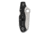 Spyderco Rescue 3 Lightweight Thin Red Line Folding Knife, 3.57in, VG-10 Serrated Sheepsfoot Blade, Black FRN Handle, C14FSBKRD3