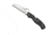 Spyderco Rescue 3 SpyderEdge Folding Knife, 3.58in, VG-10, Sheepsfoot Blade, FRN Black Handle, C14SBK3
