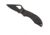 Spyderco Robin 2 SS Black Blade Plain Edge Folding Knife, Black BY10BKP2