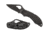Spyderco Robin 2 SS Black Blade Plain Edge Folding Knife, Black BY10BKP2