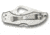 Byrd Robin2 Stainless Steel, Silver Handle Knife BY10P2, Closed