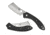 Spyderco Roc Folding Knife,3.07in PlainEdge Blade,Black Handle C177GP