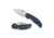 Spyderco Sage 5 Folding Knife, 3in, CPM SPY27, Spear Point Blade, Plainedge, FRN Cobalt Blue Handle, C123PCBL