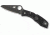 Spyderco Salt1 Lightweight Black Black Blade Plain Edge Knife C88PBBK