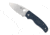 Spyderco Shaman Folding Knife, 3.58 in, CPM SPY27, Blue, G10, C229GPCBL
