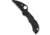 Spyderco Manbug 1.91in Assisted Opening Folding Knife, VG-10, Serrated Wharncliffe, FRN Black Handle, Black, MBKWSBK