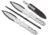 Spyderco SpyderThrowers Set of 3 Throwing Knives, TK01LG