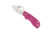 Spyderco Squeak SlipIt Folding Knife, 2in, N690Co, Clip Point Blade, PlainEdge, FRN Pink Handle, C154PPN