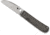 Spyderco SwayBack Folding Knife, 3.53in, CTS XHP Steel, Wharncliffe Blade, Titanium Handle, Designed by Marcin Slysz, Titanium, C249TIP