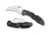 Spyderco Salt Tasman 2 Folding Knife, 2.91in, H-1, Hawkbill Blade, FRN Black Handle, C106PBK2