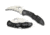 Spyderco Salt Tasman 2 Lightweight Folding Knife, 2.91in, H-1, Hawkbill Blade, SpyderEdge, FRN Black Handle, C106SBK2