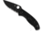 Spyderco Tenacious FRN Folding Knife, 3.39in, 8Cr13MoV, Drop Point Blade, Partially Serrated, FRN Black Handle, C122PSBBK