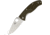 Spyderco Tenacious Linerlock OD Green Folding Knife, 3.38 satin finish 8Cr13MoV stainless blade, OD green bi-directional texture FRN handle, C122POD