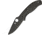 Spyderco Tenacious Folding Knife, 3.5in, Black 8Cr13MoV Steel, Leaf Blade, Carbon Fiber/G10 Handle, C122CFBBKP