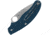 Spyderco UK Penknife Folding Knife, 2.95in, CPM SPY27 Steel, Leaf Blade, FRN Blue Handle, C94PCBL