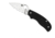 Spyderco Urban Leaf Lightweight Black Plain Edge Knife C127PBK