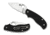Spyderco Urban Leaf Lightweight Black Plain Edge Knife C127PBK