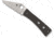 Spyderco Watu Carbon Fiber Overlay Folding Knife, 3.26in, CPM-20CV, G10, C251CFP
