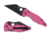 Spyderco Yojimbo 2 Folding Knife, 3.19 in, CPM-S30V Steel, Pink, G10, C85GPNBKP2