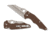 Spyderco YoJumbo Folding Knives, 3.98in, CPM 15V, G-10, Satin, Brown, 716104018178