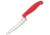 Spyderco Z-Cut Kitchen Knife Red, 4.5 satin finish serrated CTS-BD1 stainless blade, Red polypropylene handle, K14SRD