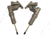 SpyHigh Mounting System Trail Camera Mount &amp; Tree Attachment Set, Tan, Pack of 2, SHCMP2