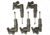 SpyHigh Mounting System Trail Camera Mount &amp; Tree Attachment Set, Tan, Pack of 5, SHCMP5