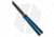 Squid Industries Krake Raken V3 Butterfly Folding Knife, 4.50in, AEB-L Steel, Tanto Blade, Aluminum, Blue Alum Handle, Blue Alum/Black, 10.125 inch, BHQ-103497