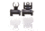 Demo, Troy MICRO Set - HK Front and Round Rear Folding Sights, Black SSIG-IAR-SMBT-00