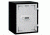 Stack-On Personal Safe, Electronic Lock, 90-Minute/1700 Degree Fire Rated, Matte Black/Silver, Silver/Black, Medium PSF-817K