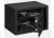 Stack-On Standard Personal Safe w/Biometric Lock,1 Shelf,13.88x9.88x9.88in,Matte Black PS-15-10-B
