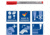 Staedtler Lumocolor Non-Permanent F Width Pen Pack - 4 Colors w/ Stand-Up Box - Red, Blue, Green, Black ST 316 WP4