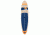 Stand On Liquid Beachwood LT Paddle Board Lightweight EPS Foam, 11in, White,Navy,Org, SON17BEACH11
