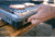 Stansport Boulder Series Propane Stove &amp; Grill Combo w/ Piezo Igniter, Gray/Black, 23.75L x 16.75W x 15H, 206-700