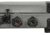 Stansport Boulder Series Propane Stove &amp; Grill Combo w/ Piezo Igniter, Gray/Black, 23.75L x 16.75W x 15H, 206-700