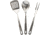 Stansport Cooking Utensil Set, Stainless Steel 48269